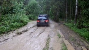 Долгое озеро.утопили кайрон ( Kyron) , Mitsubishi Montero II