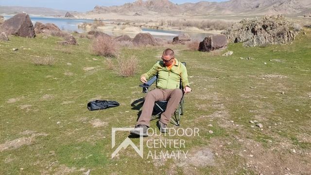 Складное кресло Camping Gear с откидывающейся спинкой смотреть онлайн