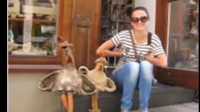 поделки из дерева украсят сад смотреть онлайн