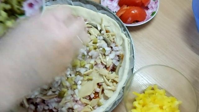 Рецепт пиццы экспресс Как приготовить пиццу дома  Домашняя еда