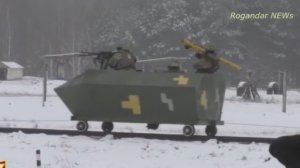 Гроб на колесиках  украинской армии взорвал сети
