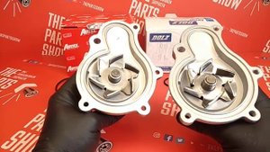 Помпа Dodge Caravan, Chrysler voyager, Sebring, Stratus 2.4 L Сравним DOLZ и Airtex.