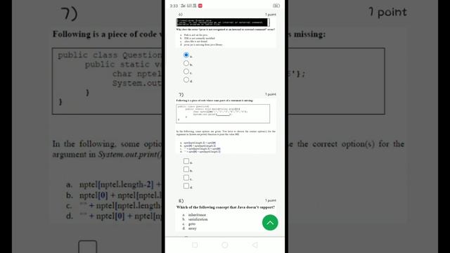 Programming in Java|| WEEK-1 Quiz assignment Answers 2023||NPTEL||#SKumarEdu смотреть онлайн