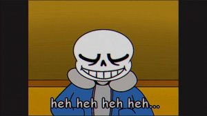 undertale VHS "horror" animation thing