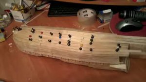 Постройка Российского фрегата