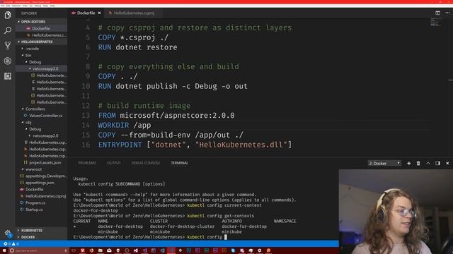 Deploy ASP.NET Core WebAPI to Kubernetes on Docker - Live Coding