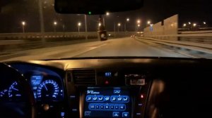 crazy racing russian on ls460 Покатушки но НСК гонки Лс 460