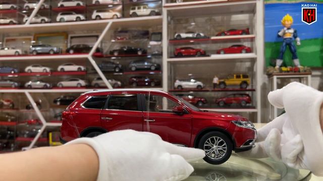 Unbox Mitsubishi Outlander 2017 By Dealer (1:18 scale Die-Cast) смотреть онлайн