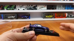 Skaut/Inno 64/Nissan Skyline GT-R (R34) V-Spec Midnight Purple 2