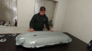 Как сделать надувные санки из ПВХ ткани