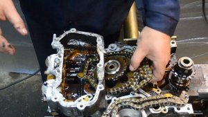 Разбор двигателя CG10