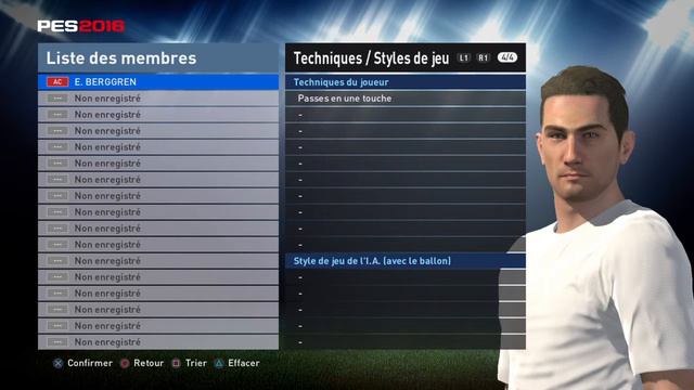 [PES 2016] Emil BERGGREN stats смотреть онлайн