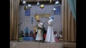 Новогодняя песня Султана и Снегурочки.