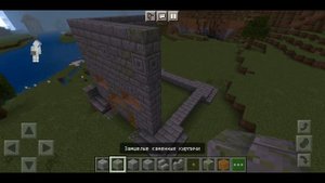 Как построить Голову Зомби с лавой внутри в Майнкрафт.  Minecraft
