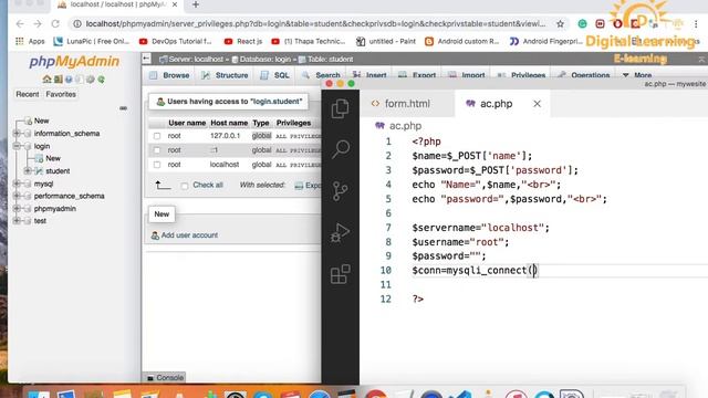27 PHP Database Connection | Online Training Download app from below link