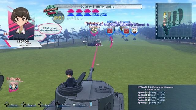 Girls und Panzer: Dream Tank Match DX part 4: Nakajima vs. Katyusha смотреть онлайн