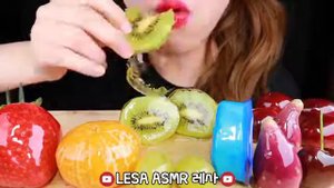 АСМР с фруктами😍🍓🍒