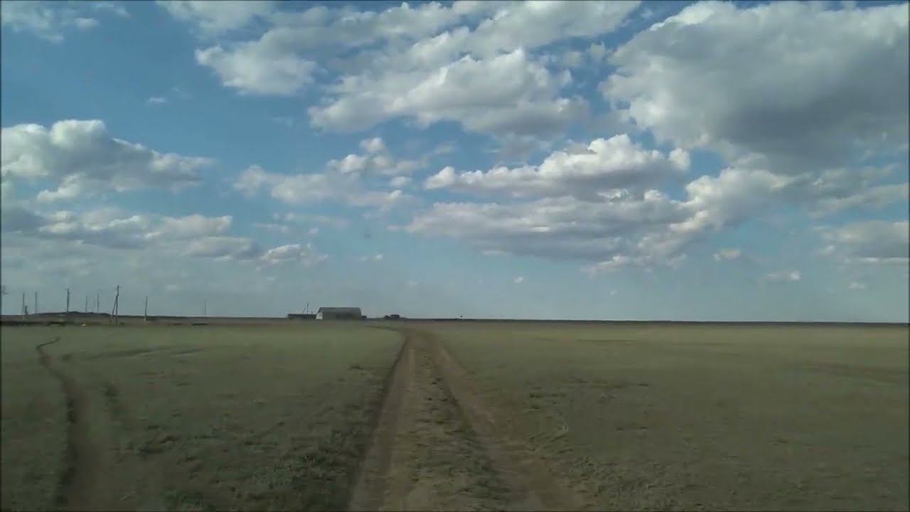 По степным дорогам Алгайского района