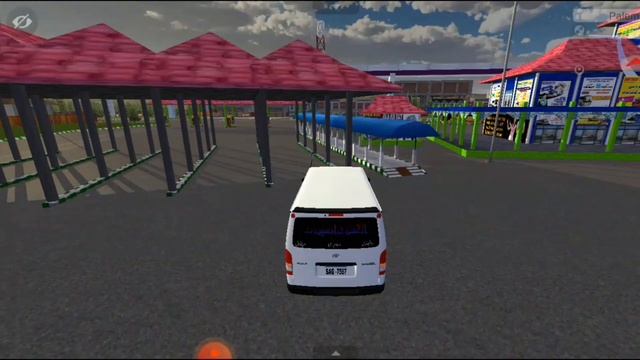 New AL HASSAN Transport + TOYOTA hiace mod bussid