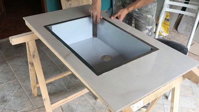 Сделай сам кухонную столешницу из керамогранита смотреть онлайн