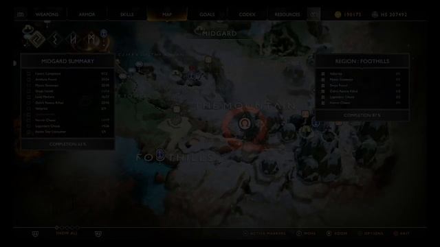 God of War "DON'T BLINK" Map and Treasure Locations смотреть онлайн