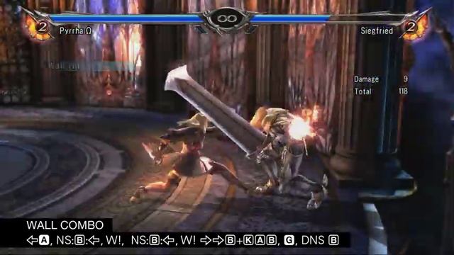 SOULCALIBUR V Official Guide PYRRHA OMEGA COMBOS, Video 10_32 смотреть онлайн