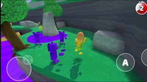 Super Bear Adventure Gameplay Walkthrough Evil clown and secret Mario?