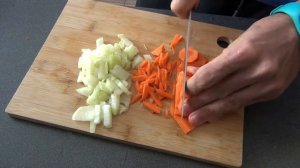 Куриный суп с вермишелью и картошкой