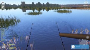 Русская рыбалка 4 - река Волхов - Ерш и ракушки на другом берегу