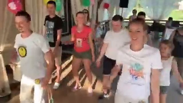 Интерактив бразильские танцы на юбилее дедушки Вовы