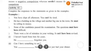 🔴 LIVE DISCUSSION | CLASS-9 GRAMMAR | Auxiliaries | Activities - 11 to 14