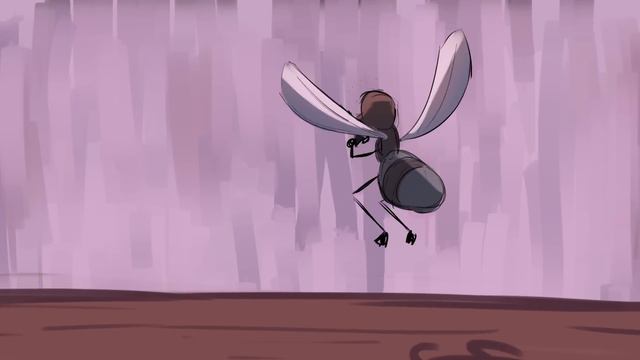 Mosquito at night (animation) - AI CUPID COVER