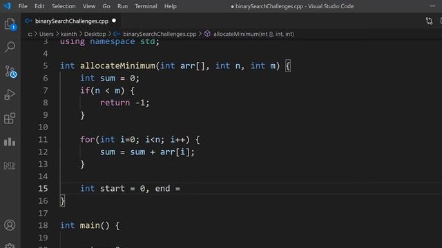Page Allocation Problem | C++ Placement Course | Lecture 29.2 смотреть онлайн