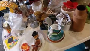 Находки на свалке, Коллекция росписи.  ,  бронзовые статуэтки.