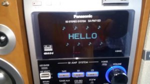 Panasonic SA-PM71SD, обзор and testing.№166