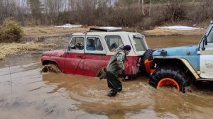 УАЗ МОЖЕТ ОБОДРЫШИ БОЛОТО Бездорожье