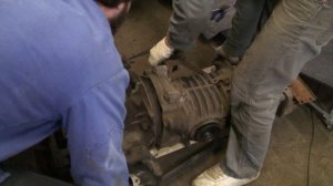03. removal of the engine DF / снятие двигателя - volkswagen transporter T3