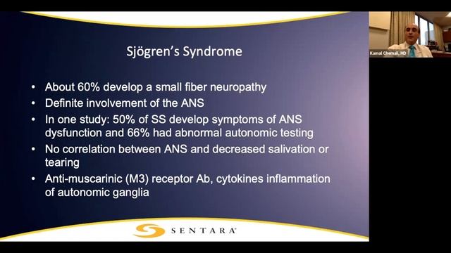 Autoimmune Dysautonomias- Kamal Chemali, MD смотреть онлайн