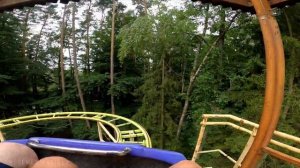Cobra Roller Coaster, On Ride, Freizeit-Land Geiselwind