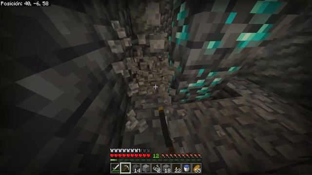 COMO ENCONTRAR DIAMANTES FACIL PARA PRINCIPIANTES - JUGANDO MINECRAFT Ep 9 смотреть онлайн
