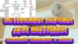 #УСТАНОВКА# КОРОБА# ДЛЯ #ВЫТЯЖКИ #ПРАВИЛЬНОЕ# СОВМЕЩЕНИЕ# И# МОНТАЖ#