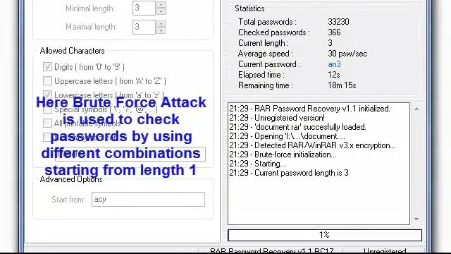 How to Recover Lost Password of Encrypted RAR (Winrar) Archive Files смотреть онлайн
