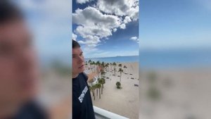 Сисун отдыхает в Майами. Закрытые пляжи в США