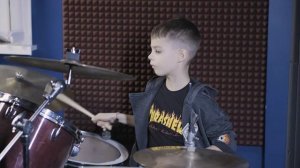 Young Drummer,Юра Комаров,7 лет,барабанщик,ударные