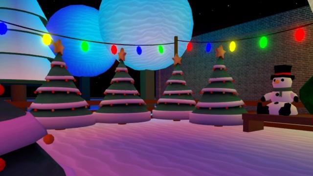 Work at a pizza place ? | Christmas music ? | night | Roblox смотреть онлайн