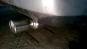 Звук прямотока на Хонде Торнео