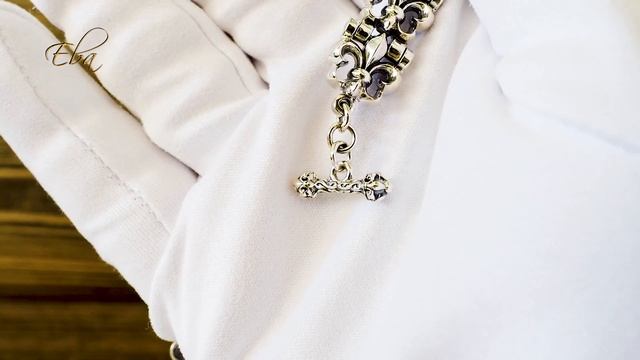 Архангел Михаил. Серебряный браслет с молитвой ручной работы смотреть онлайн