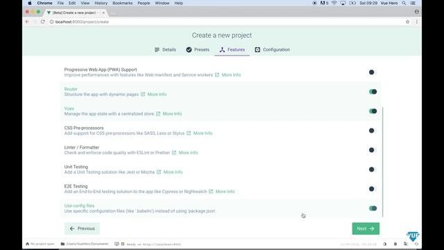 Build a YouTube bookmarking site with Vue.js - part 1 - Installing Vue.js