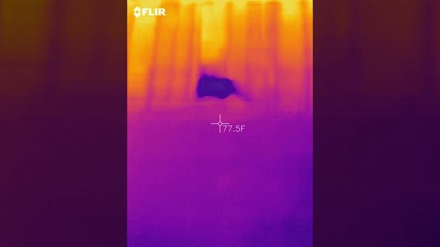 Flir One Pro test around room in house