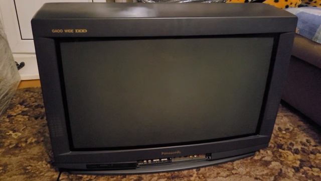 Купил ШИРОКОФОРМАТНЫЙ ЭЛТ телевизор Panasonic